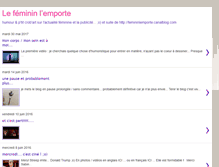 Tablet Screenshot of femininlemporte.blogspot.com