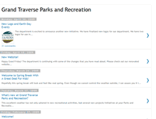 Tablet Screenshot of grandtraverseparksandrecreation.blogspot.com