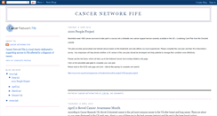 Desktop Screenshot of cancernetworkfife.blogspot.com