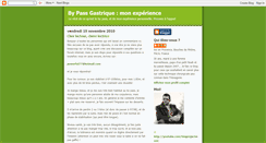 Desktop Screenshot of bypass-gastrique.blogspot.com