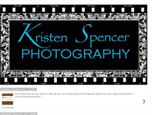 Tablet Screenshot of kristenspencerphotography.blogspot.com