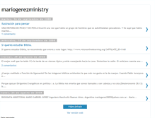 Tablet Screenshot of mariogerezministry.blogspot.com