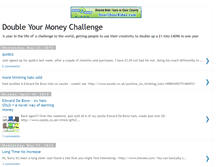 Tablet Screenshot of doubleyourmoneychallenge.blogspot.com