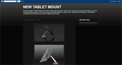 Desktop Screenshot of newtabletmount.blogspot.com