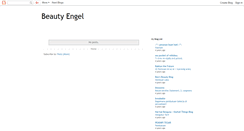 Desktop Screenshot of beauty-engel.blogspot.com