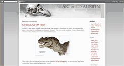 Desktop Screenshot of ldaustinart.blogspot.com