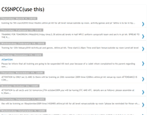 Tablet Screenshot of css-npcc.blogspot.com