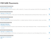 Tablet Screenshot of forsureplacements.blogspot.com