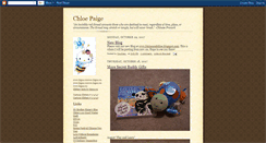 Desktop Screenshot of chloepaige.blogspot.com