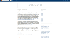 Desktop Screenshot of 1stop-hosting.blogspot.com