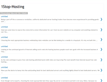 Tablet Screenshot of 1stop-hosting.blogspot.com
