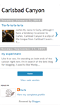 Mobile Screenshot of carlsbadcanyon.blogspot.com