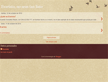 Tablet Screenshot of evaristonoseastanlisto.blogspot.com