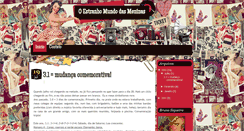 Desktop Screenshot of oestranhomundodasmeninas.blogspot.com