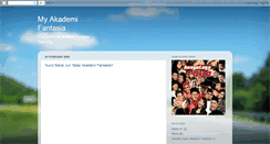 Desktop Screenshot of myakademifantasia.blogspot.com