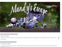 Tablet Screenshot of mandysescape.blogspot.com