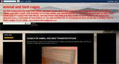 Desktop Screenshot of cages2011.blogspot.com