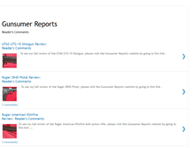 Tablet Screenshot of gunsumerreports.blogspot.com