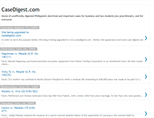 Tablet Screenshot of casesdigest.blogspot.com