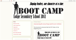 Desktop Screenshot of lodgebootcamp.blogspot.com