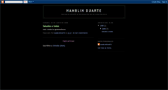 Desktop Screenshot of hamblinduarte.blogspot.com