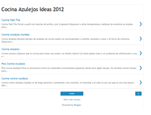 Tablet Screenshot of cocinaazulejosideas.blogspot.com