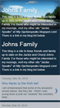 Mobile Screenshot of familyjohns.blogspot.com