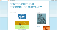 Desktop Screenshot of centroculturalguaya.blogspot.com