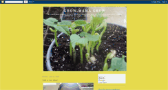 Desktop Screenshot of growmamagrow.blogspot.com