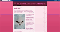 Desktop Screenshot of kittycatdiaries.blogspot.com