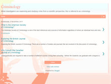 Tablet Screenshot of criminologymalaysia.blogspot.com