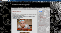 Desktop Screenshot of christinemariephotographycmp.blogspot.com