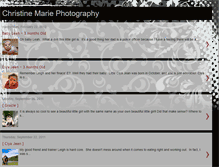 Tablet Screenshot of christinemariephotographycmp.blogspot.com