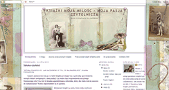 Desktop Screenshot of ksiazki-moja-milosc.blogspot.com