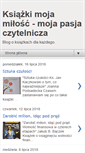 Mobile Screenshot of ksiazki-moja-milosc.blogspot.com