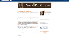 Desktop Screenshot of paisleyprintsetc.blogspot.com