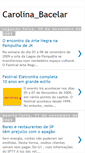Mobile Screenshot of carolinabacelar.blogspot.com
