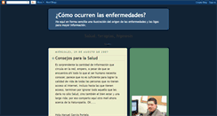 Desktop Screenshot of como-ocurren-las-enfermedades.blogspot.com