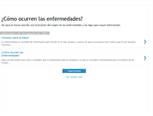 Tablet Screenshot of como-ocurren-las-enfermedades.blogspot.com