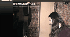 Desktop Screenshot of dreamingbattles.blogspot.com