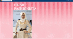 Desktop Screenshot of hijabfashionista.blogspot.com