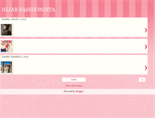 Tablet Screenshot of hijabfashionista.blogspot.com