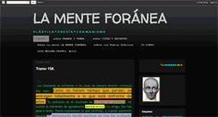 Desktop Screenshot of lamenteforanea.blogspot.com