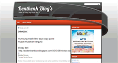 Desktop Screenshot of benthenk.blogspot.com