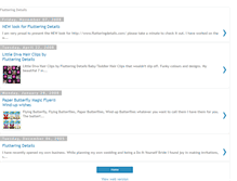Tablet Screenshot of flutteringdetailsinvitations.blogspot.com