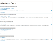 Tablet Screenshot of brianbeatscancer.blogspot.com