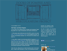 Tablet Screenshot of doorsofpompeiiandherculaneum.blogspot.com