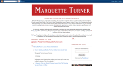 Desktop Screenshot of marquetteturner.blogspot.com