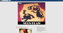 Desktop Screenshot of neonklaw.blogspot.com