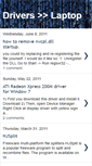 Mobile Screenshot of driver2laptop.blogspot.com